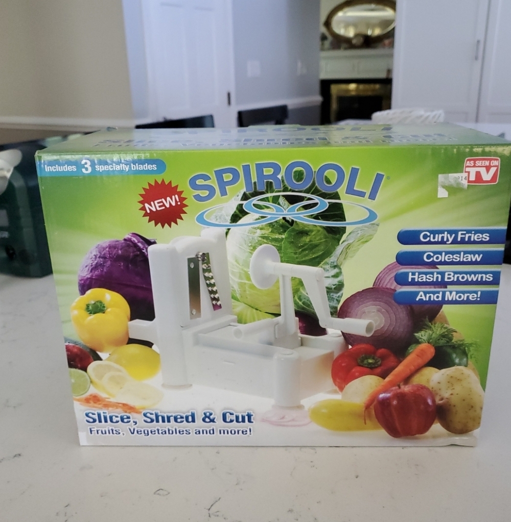 White Vegetable Spiralizer